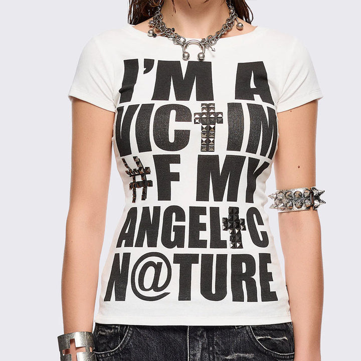 Women's T-Shirt with creative graphic print StylebySassy