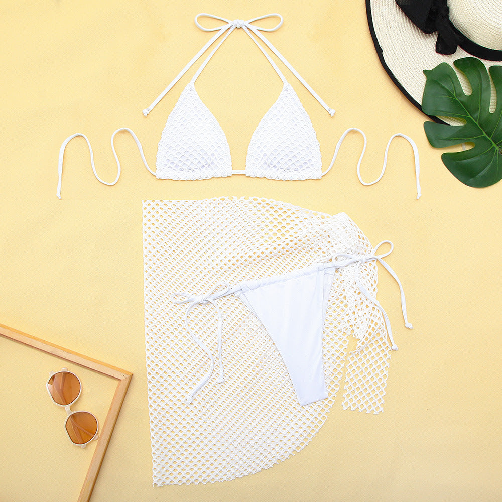 Women Mesh Pattern Bikini Set StylebySassy