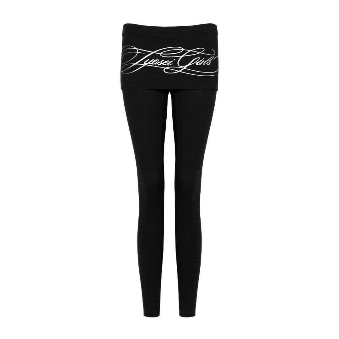 Women's Sporty Leggings with Wide Band StylebySassy