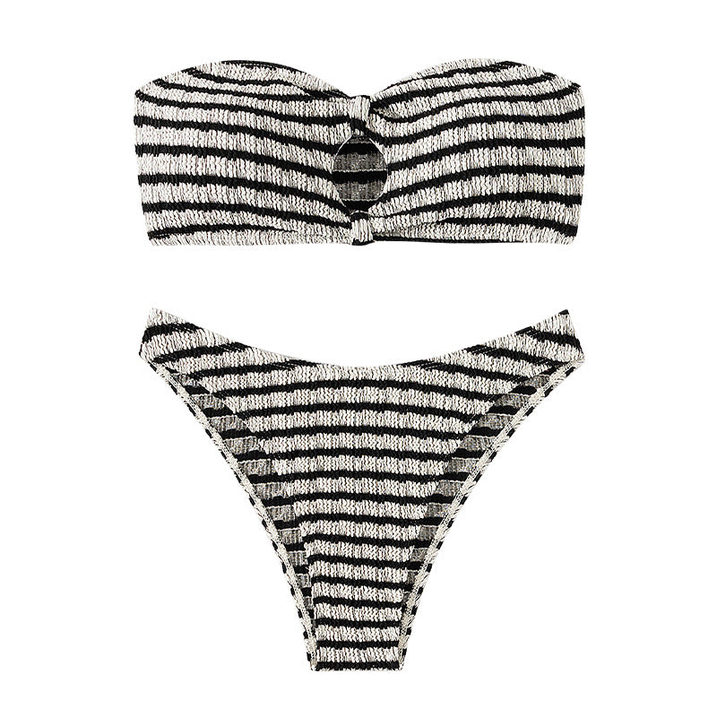Ladies Bandeau Bikini with trendy neckline StylebySassy