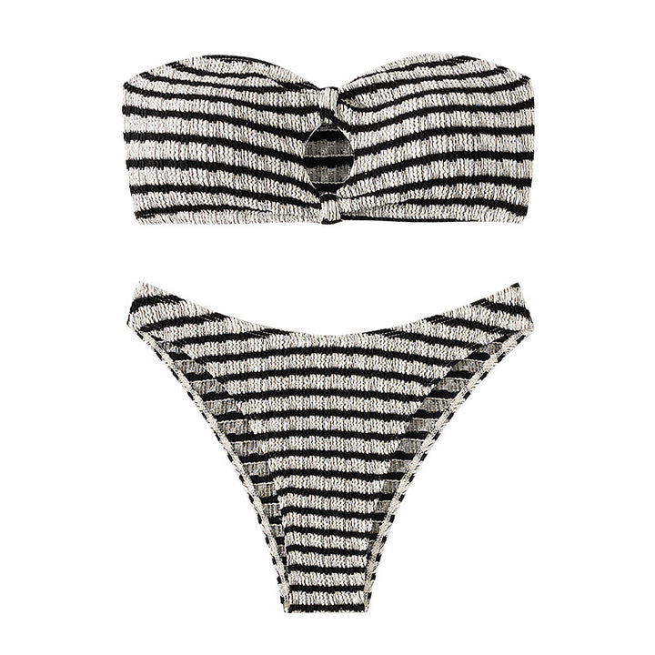Ladies Bandeau Bikini with trendy neckline StylebySassy