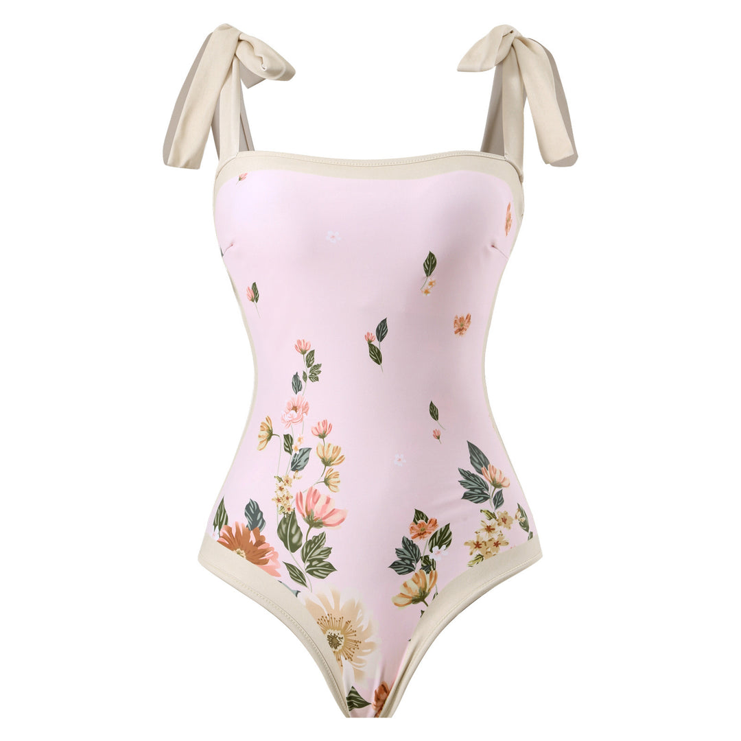 Women Elegant Swimsuit with Floral Design StylebySassy