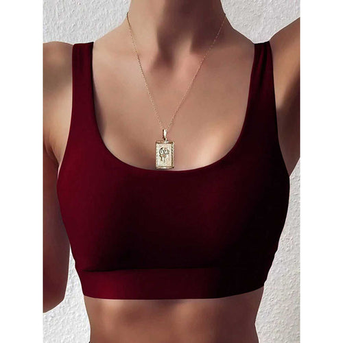Women's leisure bikini top with wide straps StylebySassy