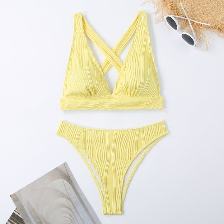 Ladies Refined Triangle Bikini Set StylebySassy