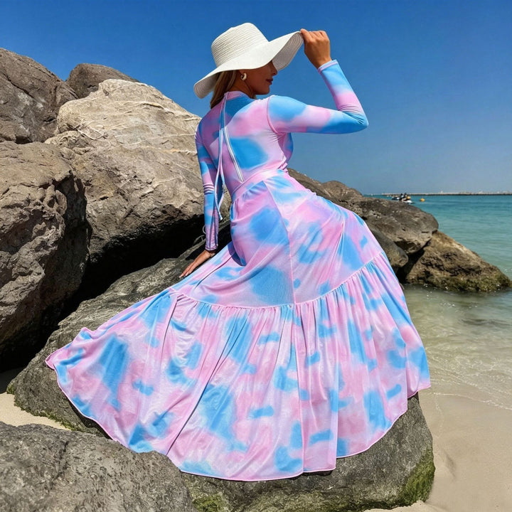 Women Long Sleeved Maxi Dress StylebySassy