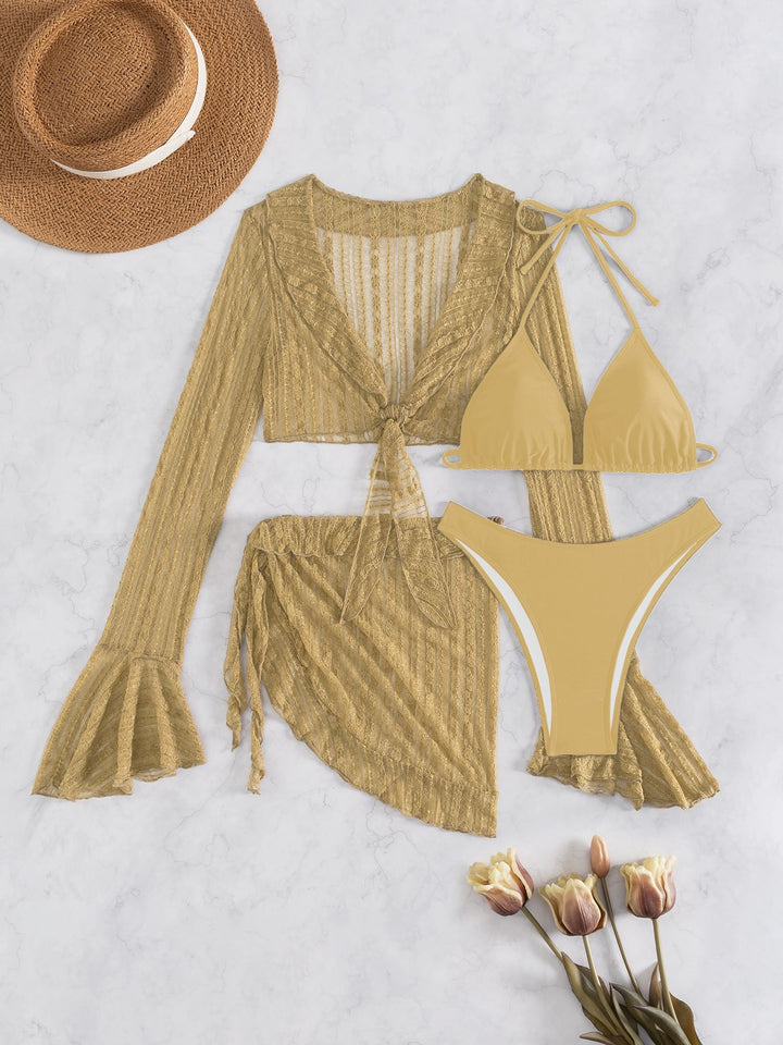 Women's Bikini Set with Stylish Cover-Up StylebySassy