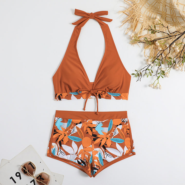 Women's Sporty Bikini Set with Concealed Belly StylebySassy