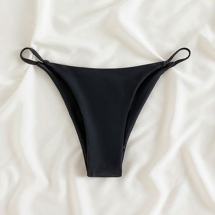 Women's bikini bottoms with elegant cut and adjustable sides
