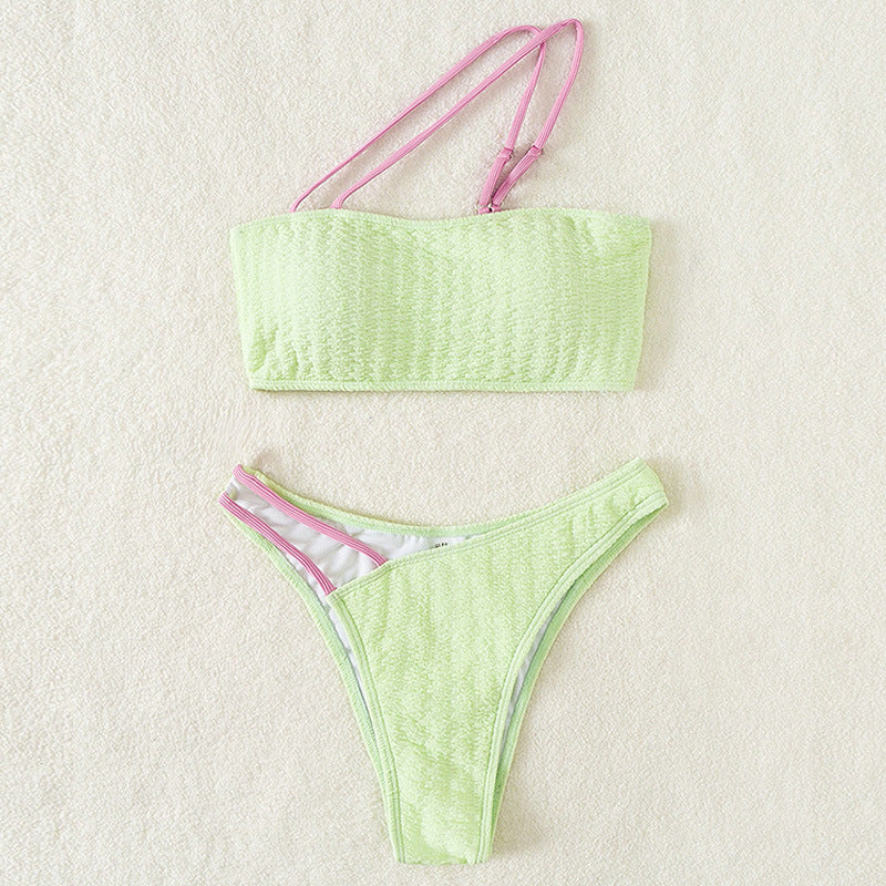 Women's bandeau bikini with innovative cut StylebySassy