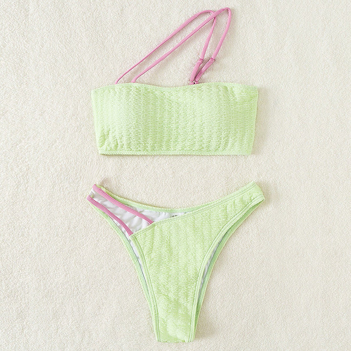 Women's bandeau bikini with innovative cut StylebySassy