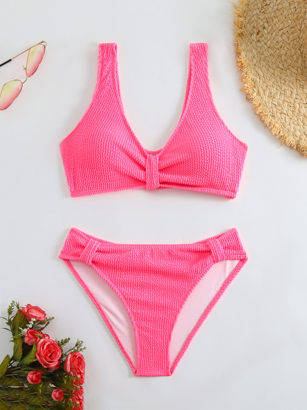 Women's Structured Bikini with Stylish Knot Detail StylebySassy