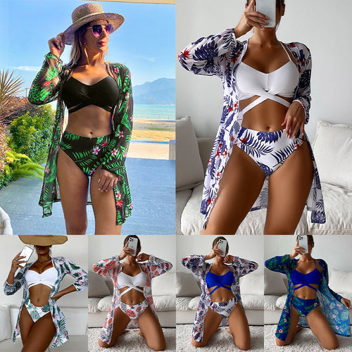 Women's bikini set with modern wrap design StylebySassy
