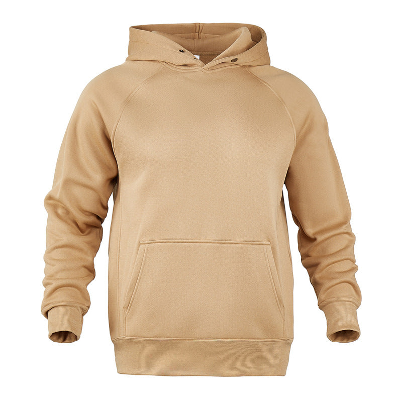 Unisex nan softer cotton fleece hoodie with kangaroo pocket and raglan sleeves StylebySassy
