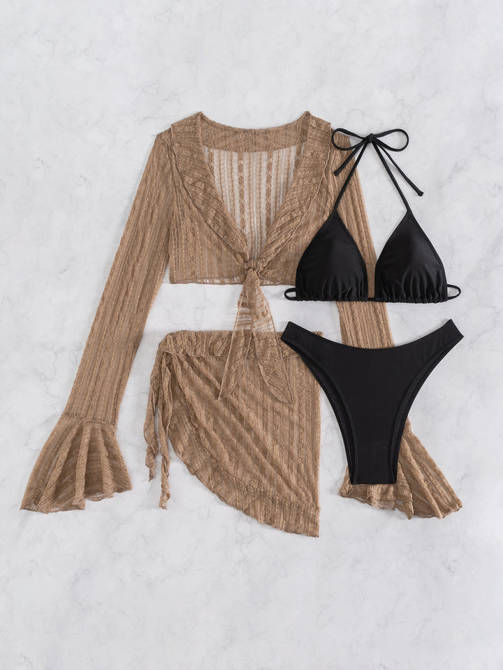 Women's Bikini Set with Stylish Cover-Up StylebySassy