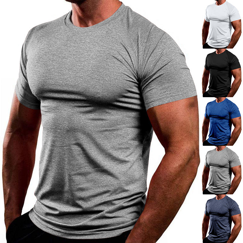 Men's Sporty Basic T-Shirt made of breathable cotton StylebySassy