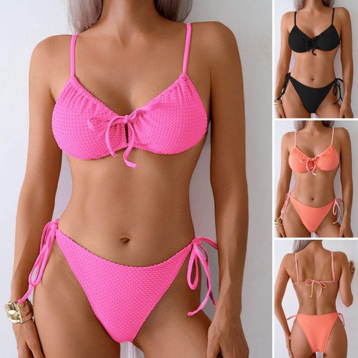 Women's Triangle Bikini with playful ties StylebySassy