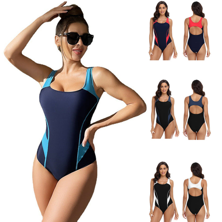 Women's sporty one-piece swimsuit with ergonomic cut StylebySassy