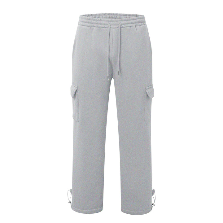 Men's nan cargo jogging pants with elastic waistband, drawstring and adjustable hem StylebySassy