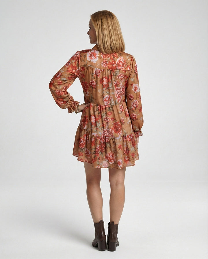 Ladies leisure dress tunic mini