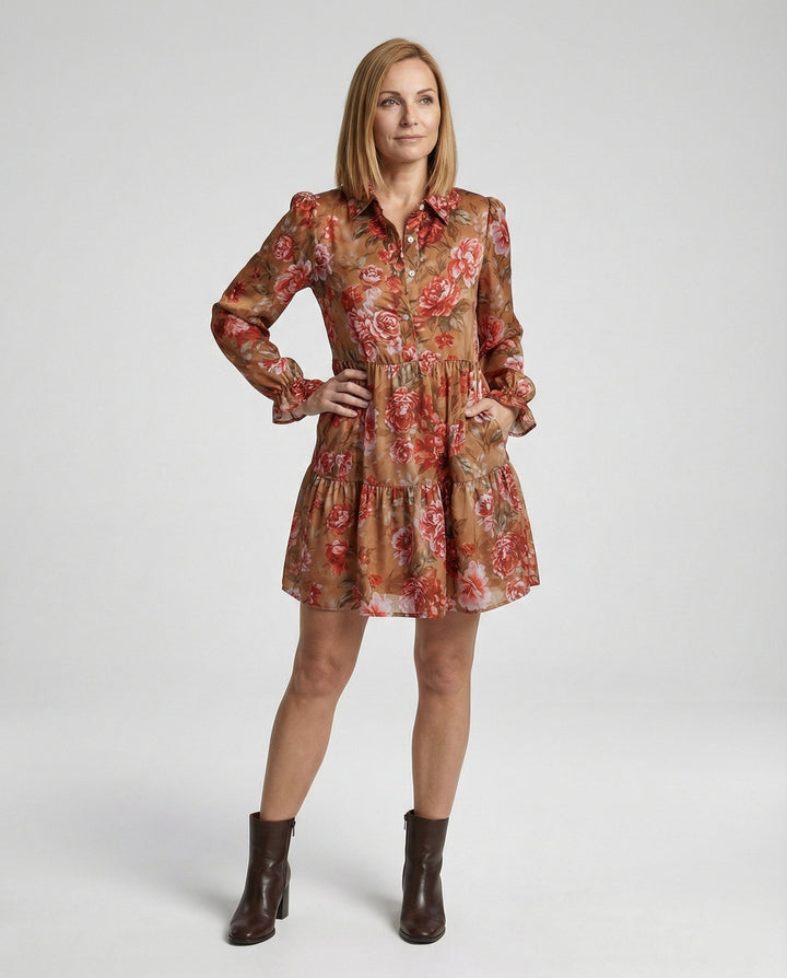 Ladies leisure dress tunic mini