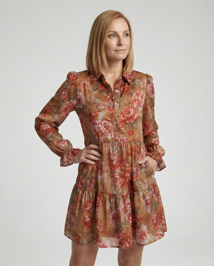 Ladies leisure dress tunic mini