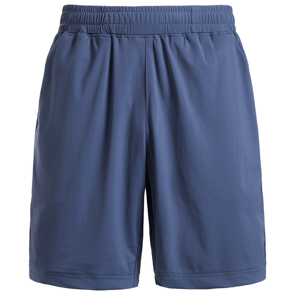 Men's breathable training shorts with elastic waistband and side pockets StylebySassy