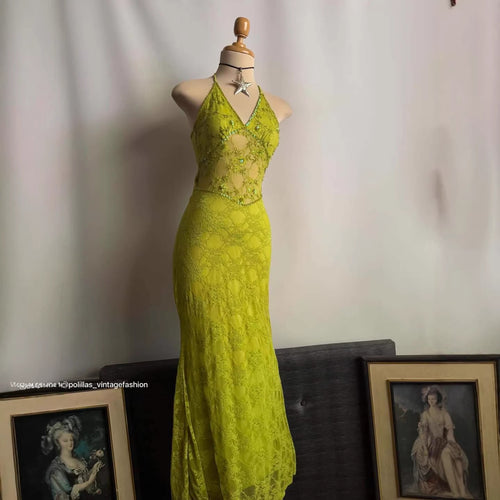 Women Elegant Lace Dress with Sophisticated Cut StylebySassy