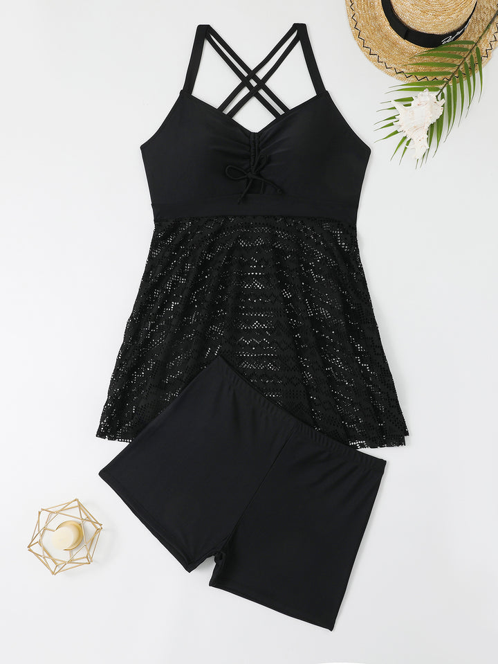 Ladies' swimsuit with airy tunic StylebySassy