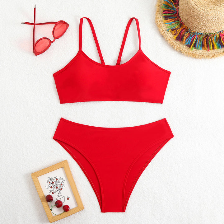 Ladies sporty bikini set with adjustable straps StylebySassy