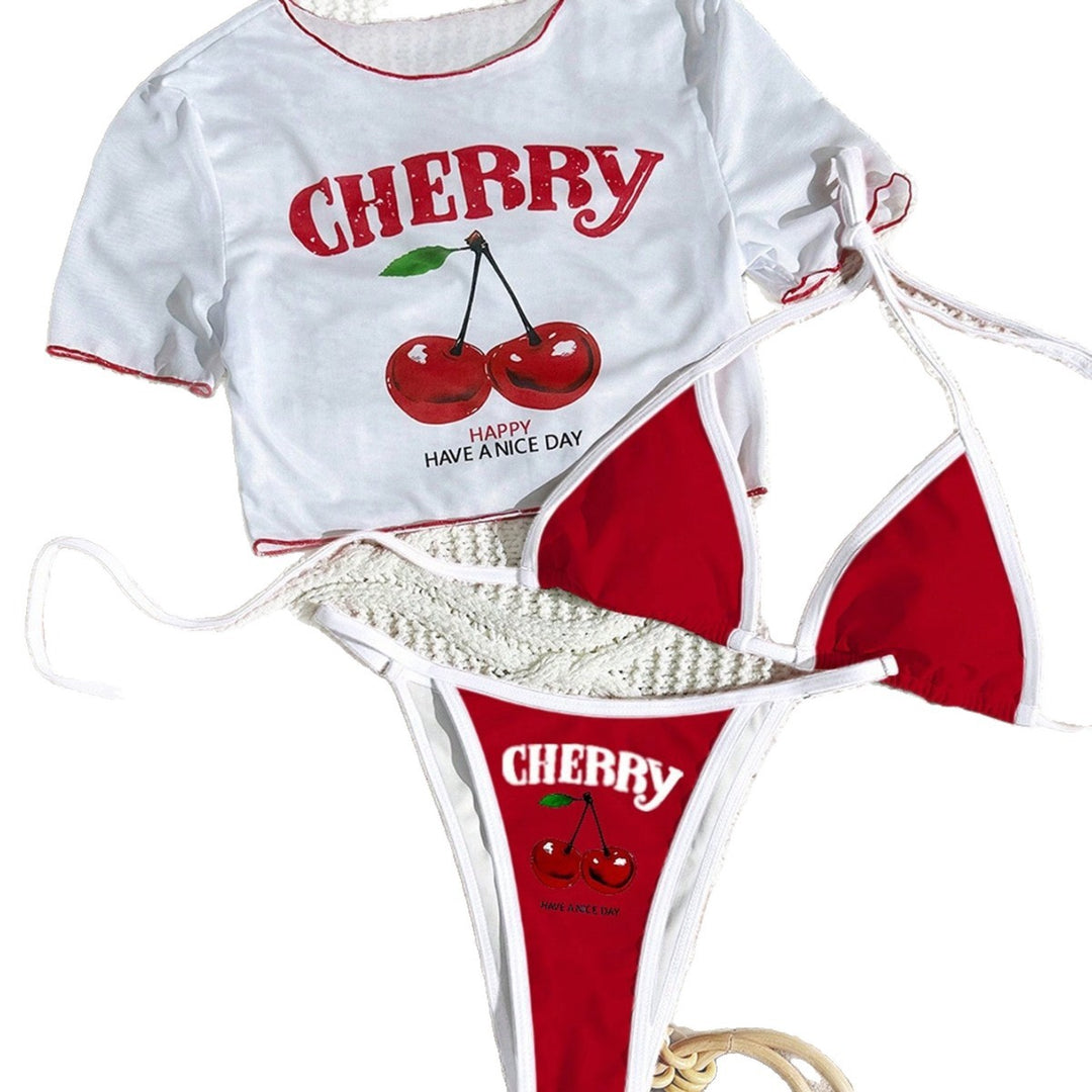 Women's Bikini Set with Creative Graphic Design StylebySassy