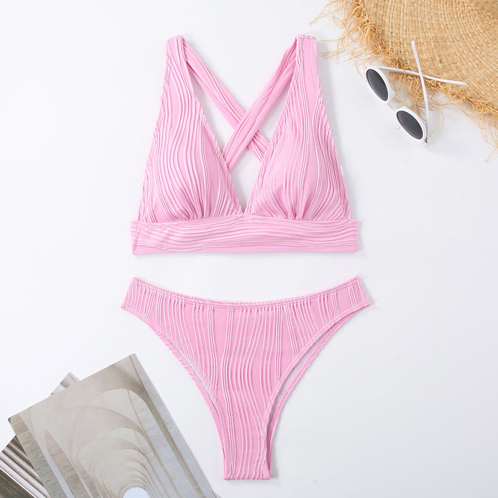 Ladies Refined Triangle Bikini Set StylebySassy