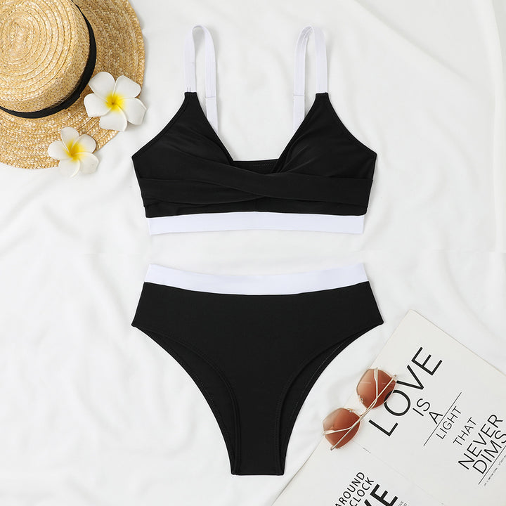 Ladies Sporty Bikini with Fashionable Wrap Design StylebySassy