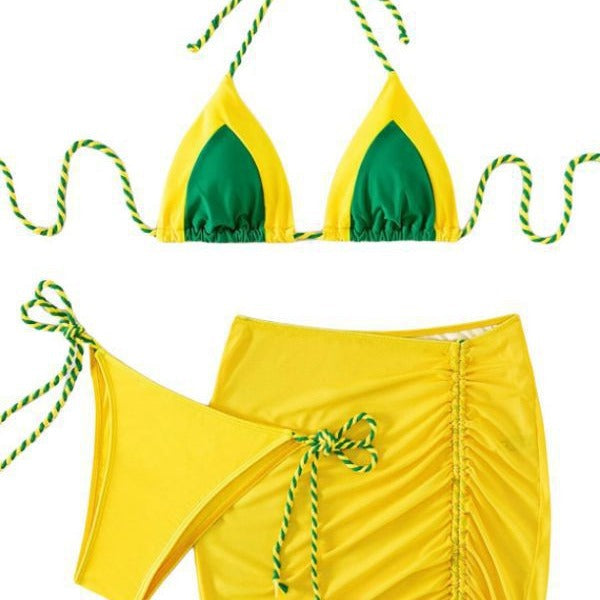 Women Bikini Set with Ruffles StylebySassy