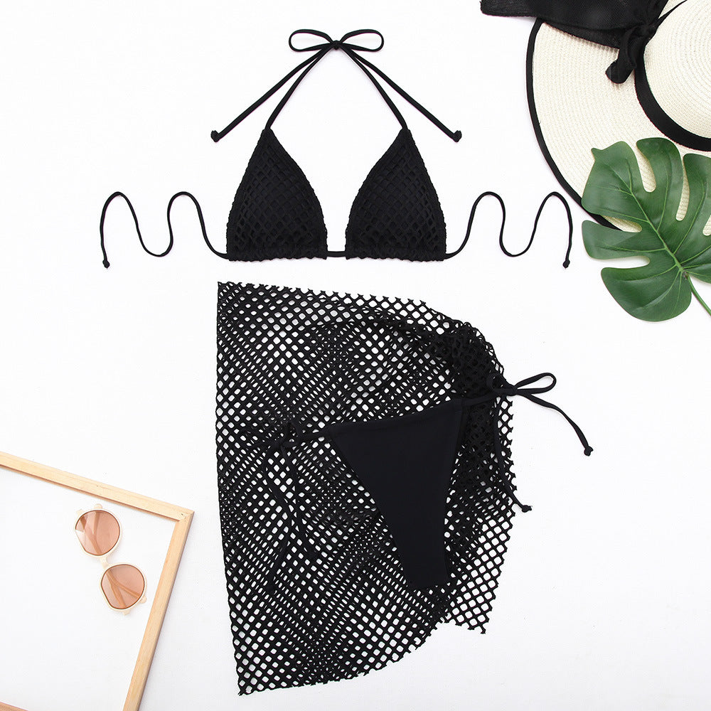 Women Mesh Pattern Bikini Set StylebySassy