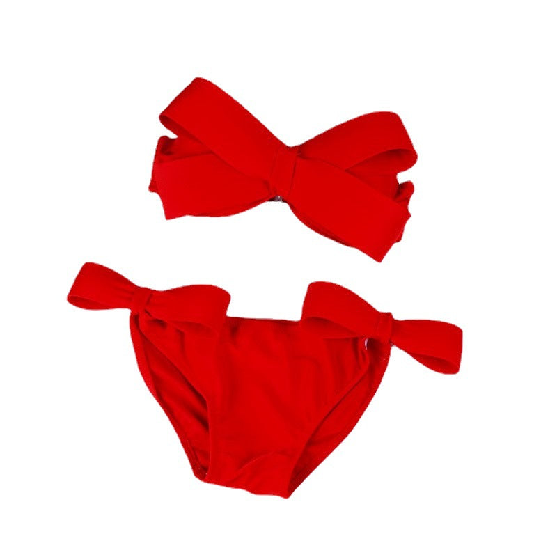 Ladies Bandeau Bikini with striking bows StylebySassy