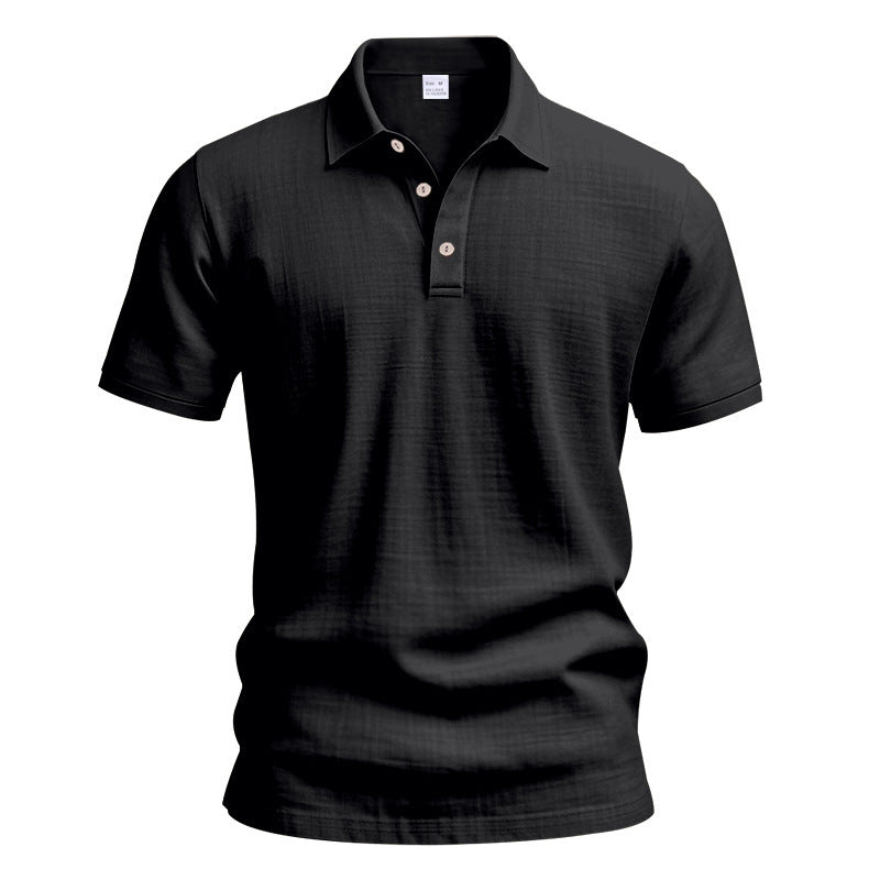 Men's nano lightweight structured polo with kent collar and concealed button placket StylebySassy