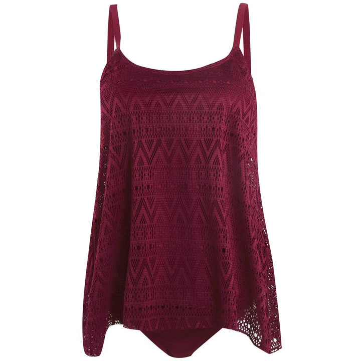 Women elegant beach top with fashionable cut-out pattern StylebySassy