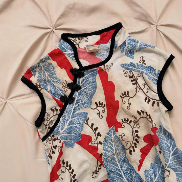 Women’s Fashion Top with Asian Elements StylebySassy