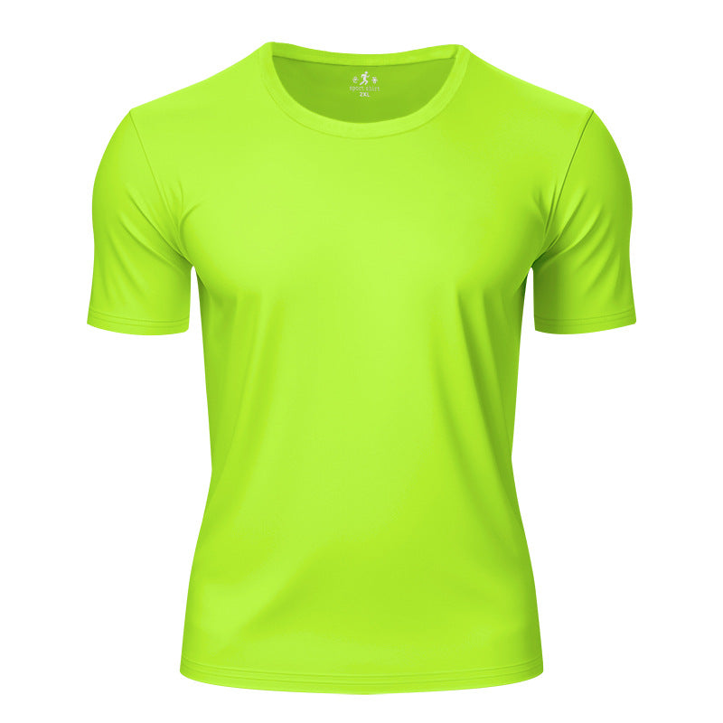 Unisex nan moisture-wicking functional T-shirt with round neck and light stretch StylebySassy