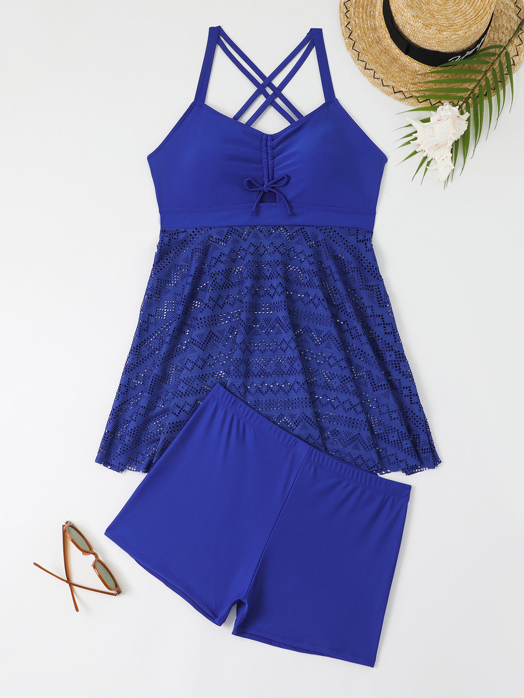 Ladies' swimsuit with airy tunic StylebySassy