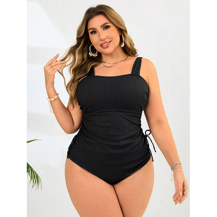 Women's elegant one-piece swimsuit with stylish ruffle details StylebySassy