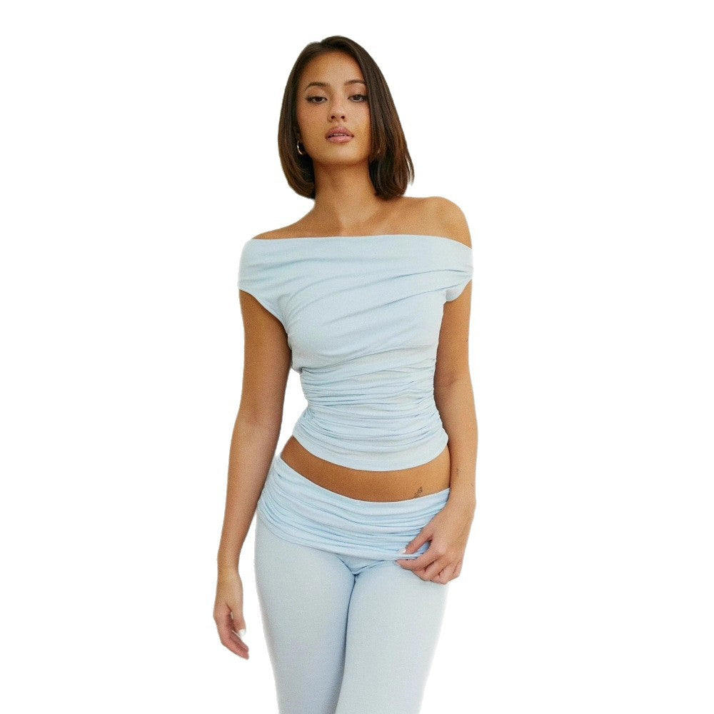 Ladies refined top and fashionable leggings StylebySassy
