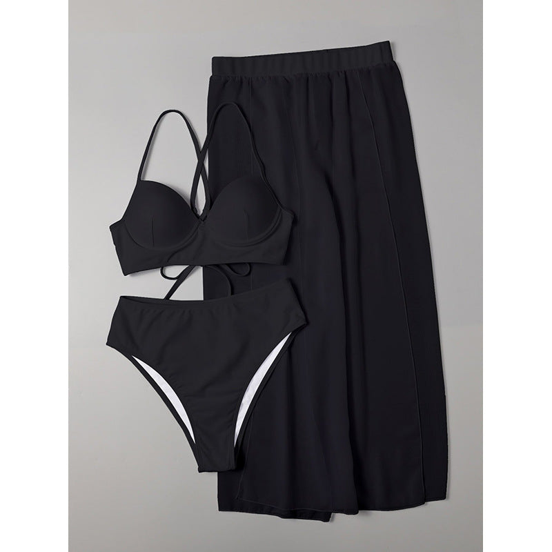 Women Bikini Set with stylish Maxi Skirt StylebySassy