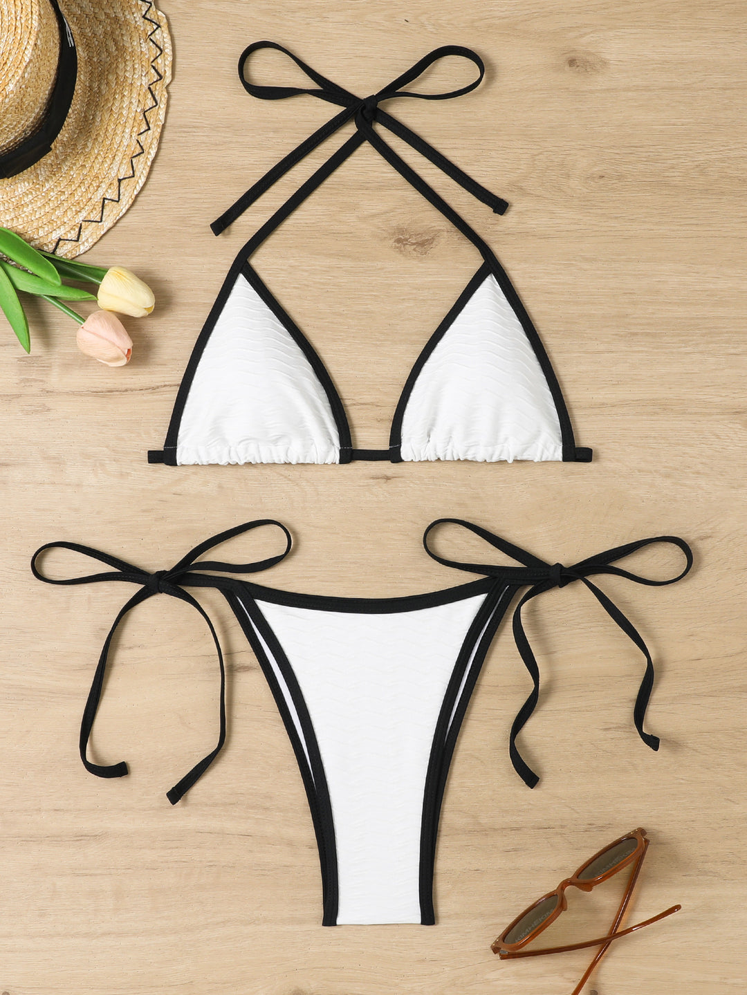 Ladies Triangle Bikini Set StylebySassy