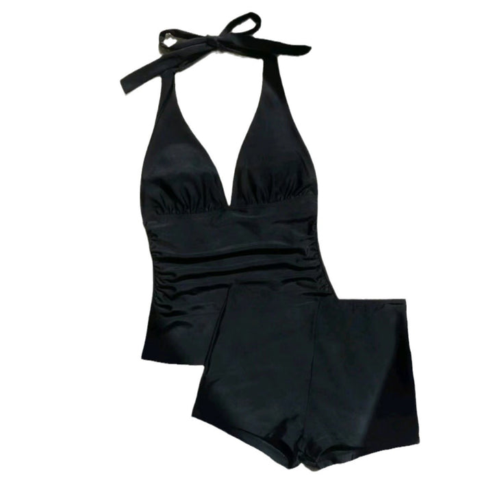 Women High-Cut Tankini with Flexible Top StylebySassy
