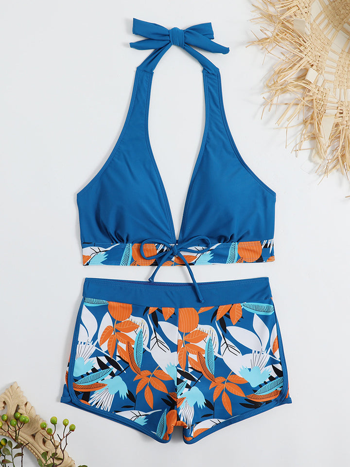 Women's Sporty Bikini Set with Concealed Belly StylebySassy