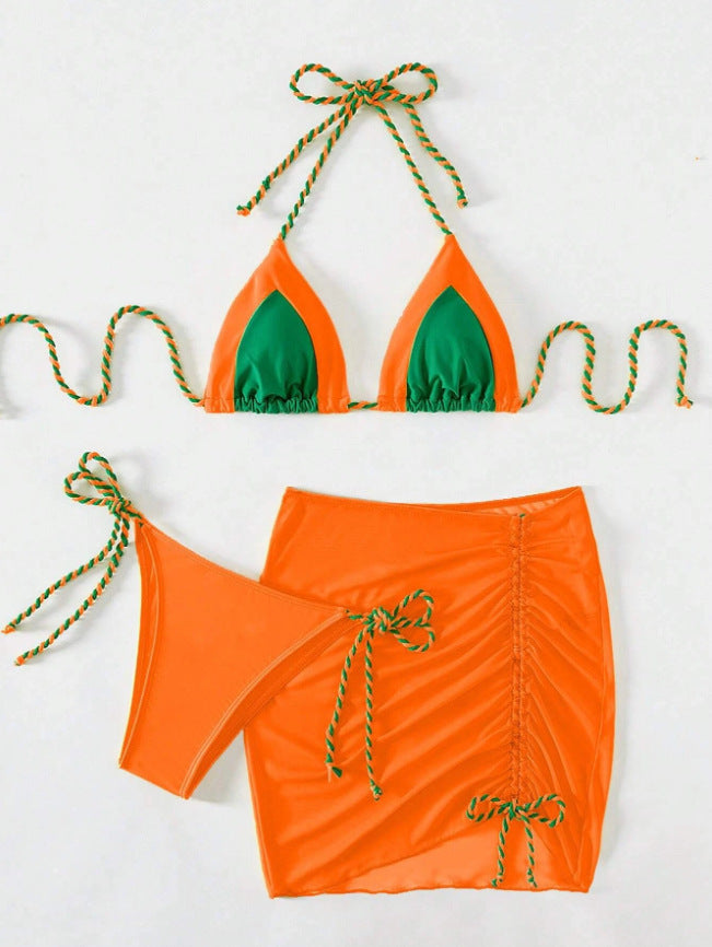 Women Bikini Set with Ruffles StylebySassy