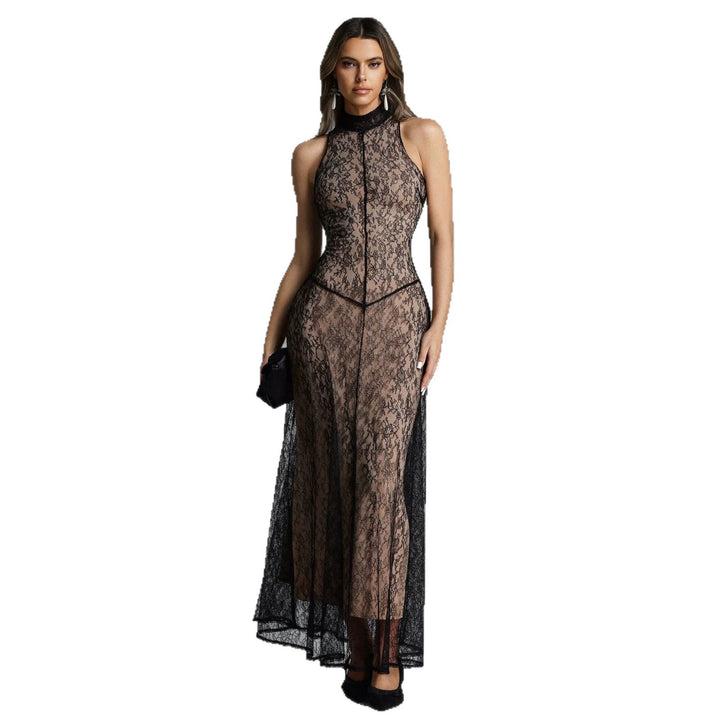 Ladies Lace Evening Dress StylebySassy