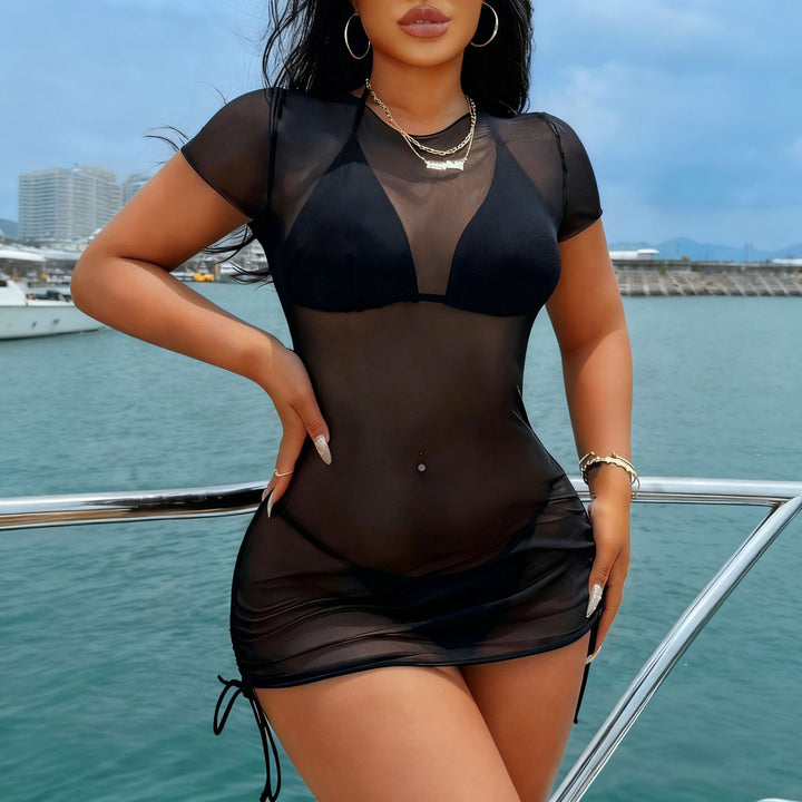 Women Transparent Bath Protection Dress StylebySassy