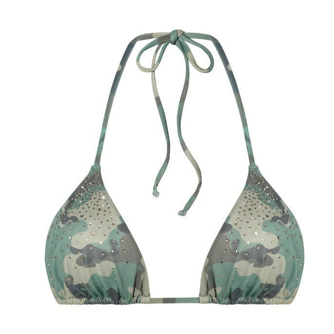 Women's triangle bikini with shimmering details StylebySassy
